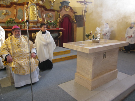 Svěcení oltáře
